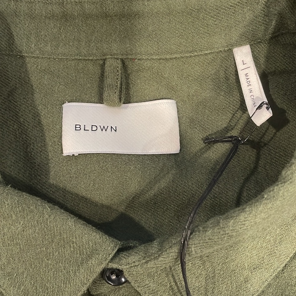 BLDWN Olive Green Button-Up Shirt - Picture 6 of 8